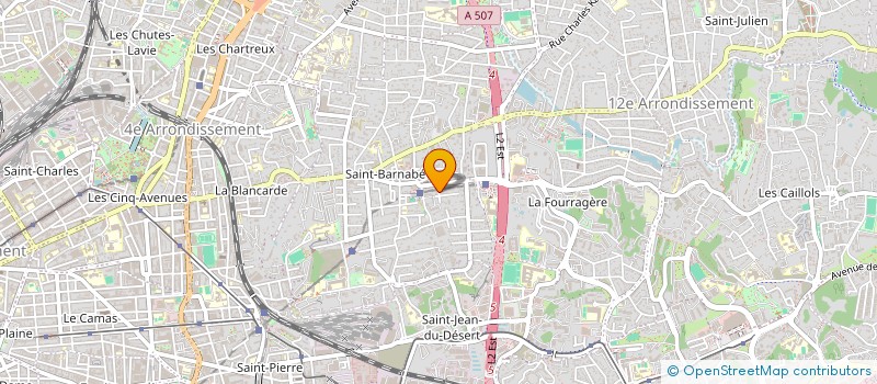 localisation de l'entreprise SOC MECAN USINAG CONST SOMUC à MARSEILLE