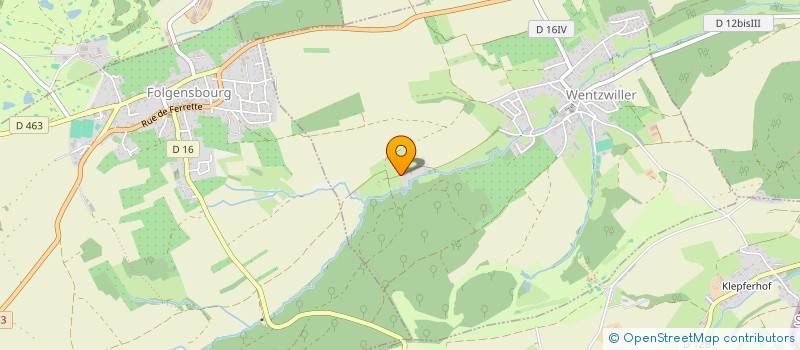 localisation de l'entreprise SOC MECANIQUE APPLICATION DES PLASTIQUES à HESINGUE