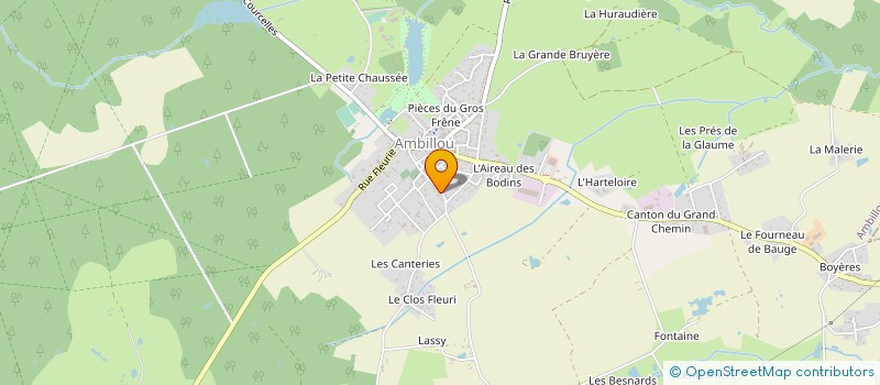 localisation de l'entreprise SOC MECANIQUE DE PRECISION JAMAIN à AMBILLOU