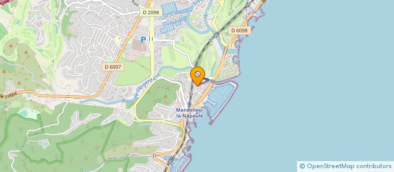 localisation de l'entreprise SOC MEDIA 3 à MANDELIEU-LA-NAPOULE