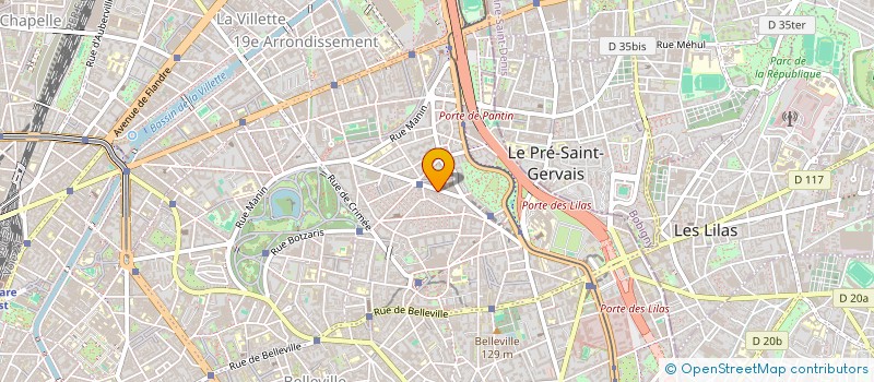 localisation de l'entreprise SOC MEDIATLANTIC COMMUNICATION à PARIS