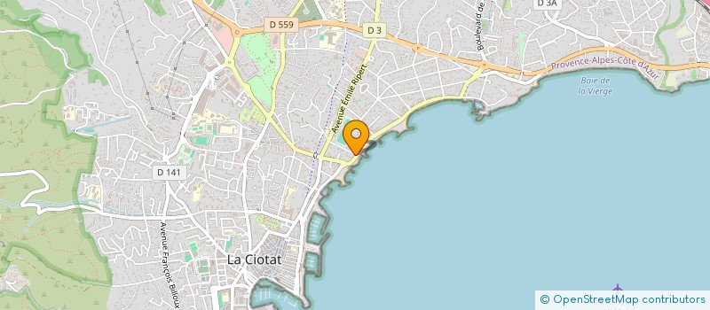 localisation de l'entreprise SOC MEDITERRANEENNE D AQUACULTURE à LA CIOTAT