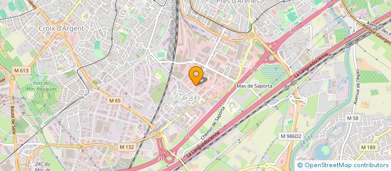 localisation de l'entreprise SOC MEDITERRANEENNE DE SERVICES à MONTPELLIER