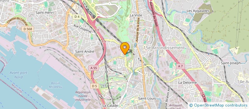 localisation de l'entreprise SOC MEDITERRANEENNE DE TRANSPORTS à MARSEILLE