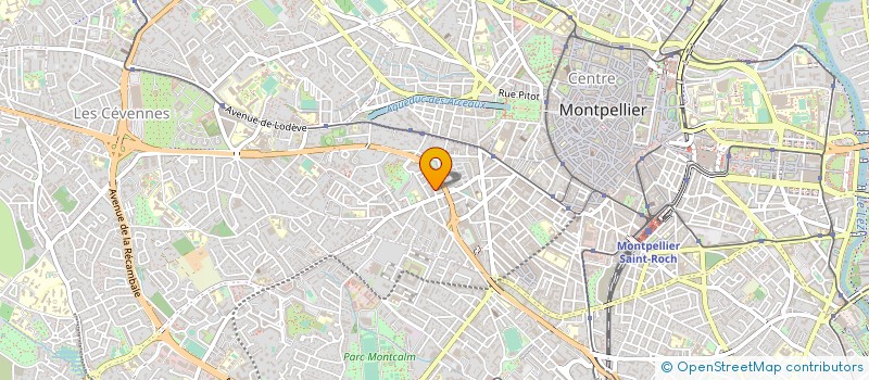 localisation de l'entreprise SOC MEDITERRANEENNE GEST IMMOBILIERE à MONTPELLIER
