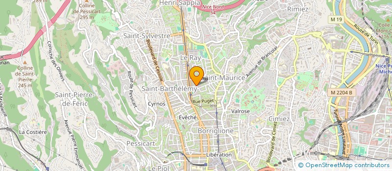 localisation de l'entreprise SOC MEDITERRRANEENNE DE FOURNITURES AUTO à NICE