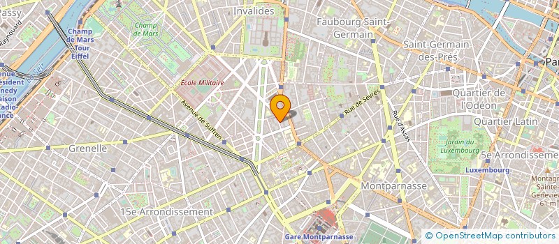 localisation de l'entreprise SOC MEDIZINTECHNIK KELLER à PARIS