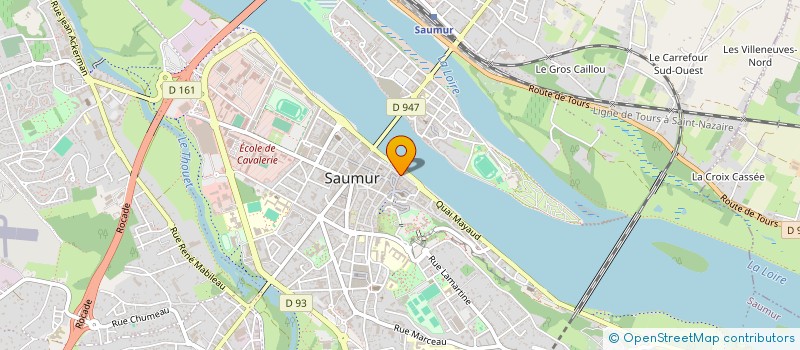 localisation de l'entreprise SOC MENUISERIE ARTISANALE CHOLETAISE  SAUMUR