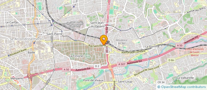 localisation de l'entreprise SOC MERID APPLIC TECHN EXPLOIT DU GAZ à MARSEILLE