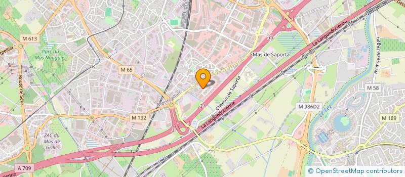 localisation de l'entreprise SOC MERIDIONALE ACHAT VENTE D IMMEUBLES à LATTES