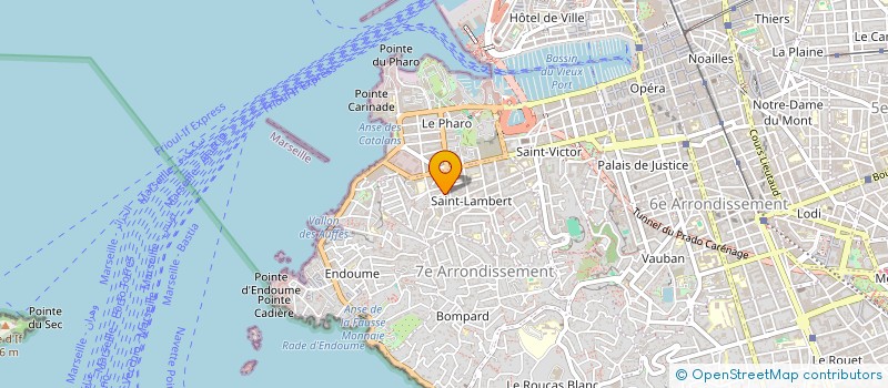localisation de l'entreprise SOC MERIDIONALE DE PRESSE à MARSEILLE