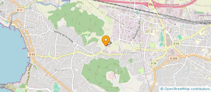 localisation de l'entreprise SOC MERIDIONALE DE TRAVAUX ELECTRIQUES à SIX-FOURS-LES-PLAGES