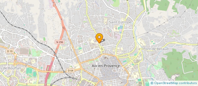 localisation de l'entreprise SOC MERIDIONALE ETUDES ET TRAVAUX à AIX-EN-PROVENCE