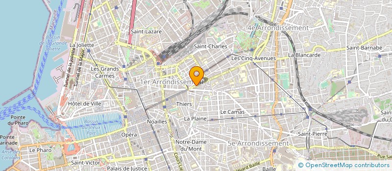 localisation de l'entreprise SOC MERIDIONALE IMMOBILIERE à MARSEILLE