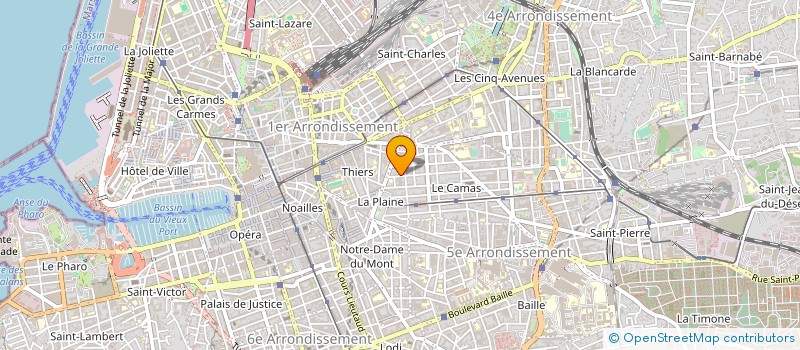localisation de l'entreprise SOC MERIDIONALE PRESTATIONS SERVICES à MARSEILLE