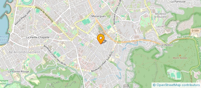 localisation de l'entreprise SOC MERIDIONALE REPRES INDUST COMMERCIAL à MARSEILLE