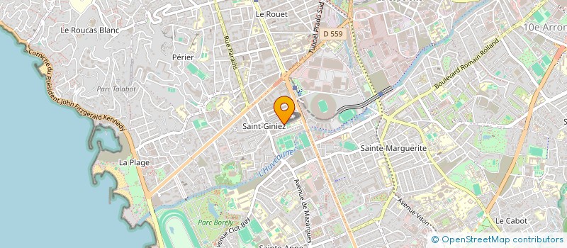 localisation de l'entreprise SOC MERIDIONALE VENTE MATERIEL INDUST à MARSEILLE
