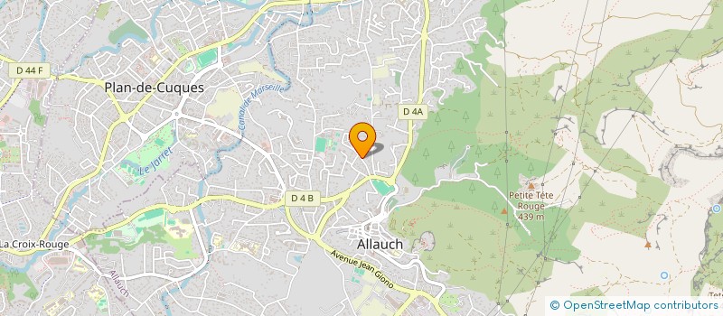 localisation de l'entreprise SOC MERIDITERRA AMENAGEMENT PAYSAGER à ALLAUCH