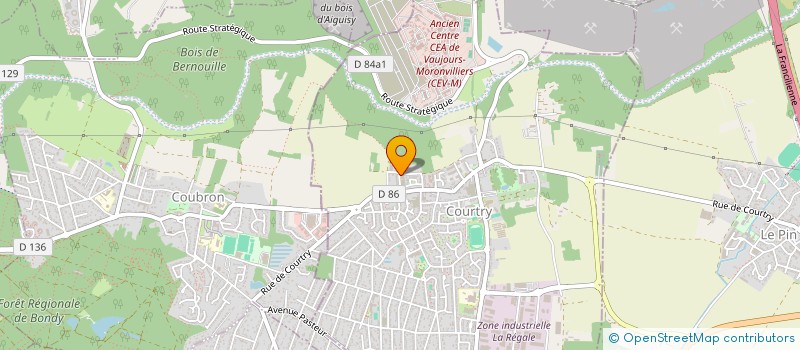 localisation de l'entreprise SOC METAUX TRAITEMENT TRANSFOR à COURTRY