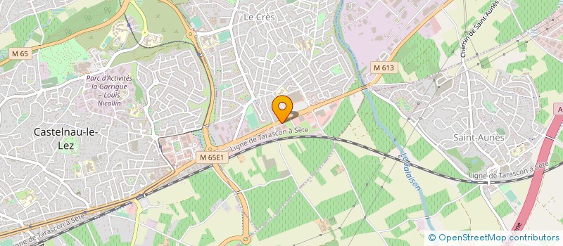 localisation de l'entreprise SOC MEUBLES JEAN à LE CRES