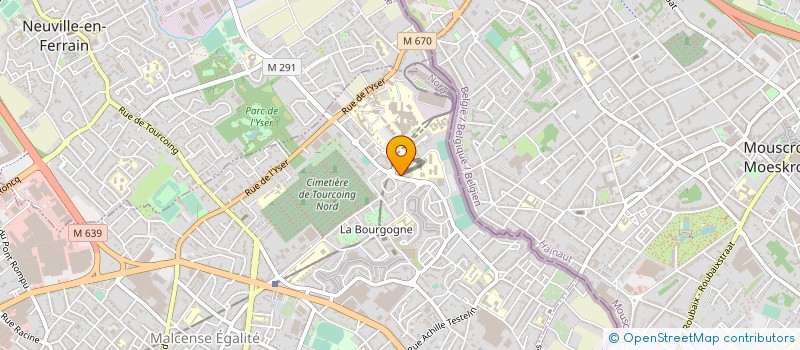 localisation de l'entreprise SOC MFB SCHAUB à TOURCOING