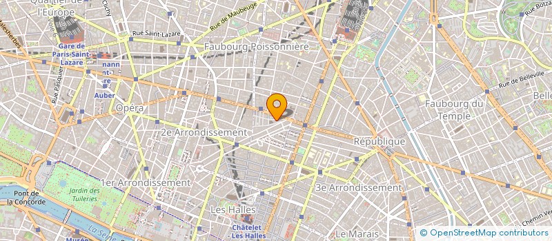 localisation de l'entreprise SOC MICHEL LE COMTE à PARIS