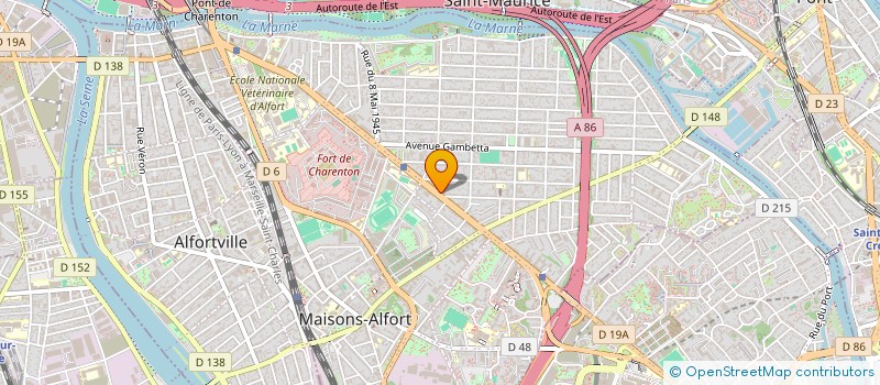 localisation de l'entreprise SOC MIGNARD LEGER ET CIE à MAISONS-ALFORT