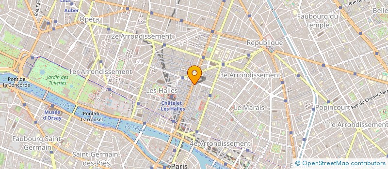 localisation de l'entreprise SOC MIGNON LUGRIN à PARIS