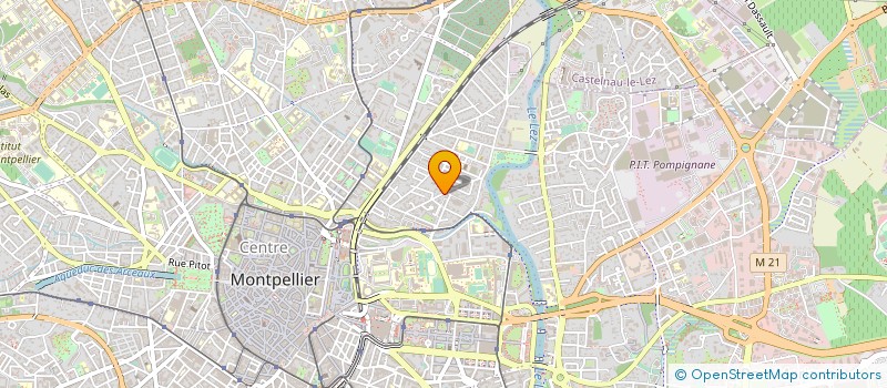 localisation de l'entreprise SOC MIGNOT ROBERT à MONTPELLIER