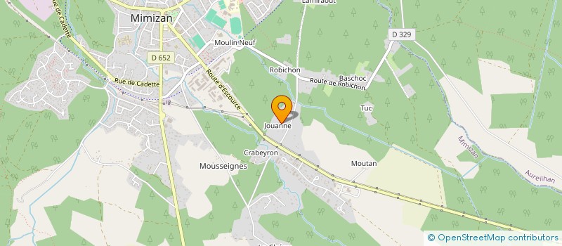 localisation de l'entreprise SOC MIMIZANAISE DU BATIMENT à MIMIZAN