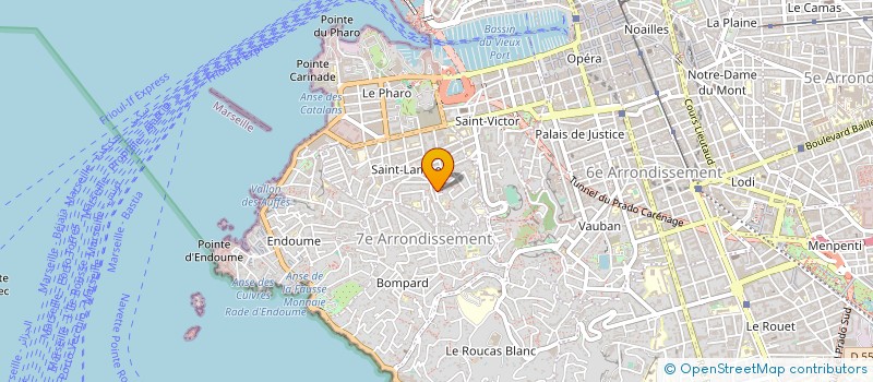 localisation de l'entreprise SOC MIROITERIE MARSEILLAISE à MARSEILLE