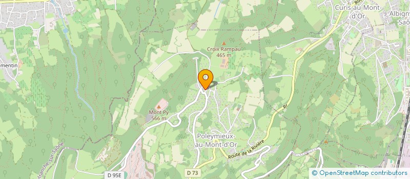 localisation de l'entreprise SOC MISS RAIDELET  POLEYMIEUX-AU-MONT-D'OR