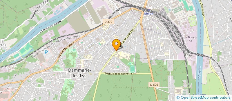 localisation de l'entreprise SOC MISSION ADVENTIST FRANCE 3 à DAMMARIE-LES-LYS