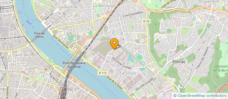 localisation de l'entreprise SOC MODERNE DE PAVAGE  CARBON-BLANC