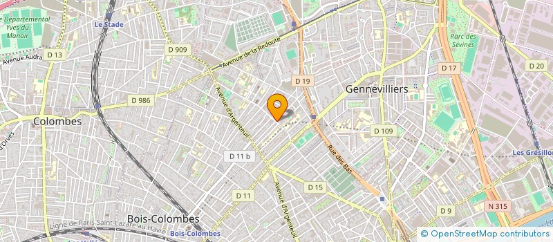 localisation de l'entreprise SOC MODERNE DU MENIL à ASNIERES-SUR-SEINE