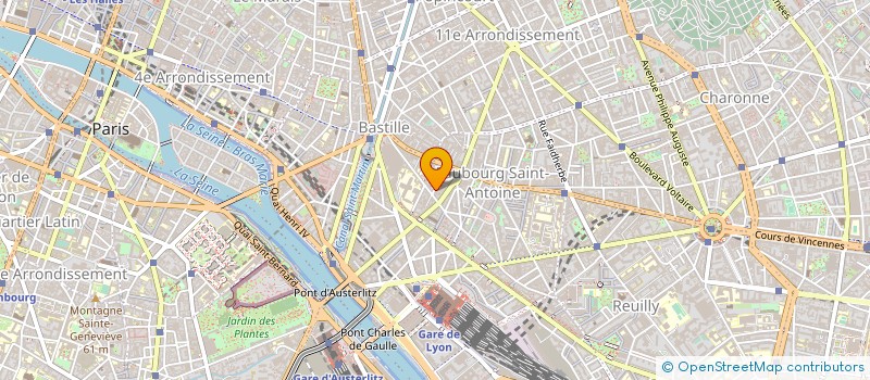 localisation de l'entreprise SOC MOGG à PARIS