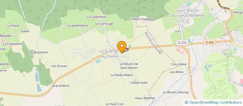 localisation de l'entreprise SOC MONTAGE MOBILIER AGENCEMENT MAGASINS à BELFORET-EN-PERCHE