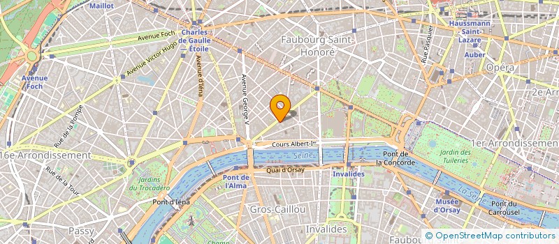 localisation de l'entreprise SOC MONTAIGNE JEAN GOUJON  PARIS