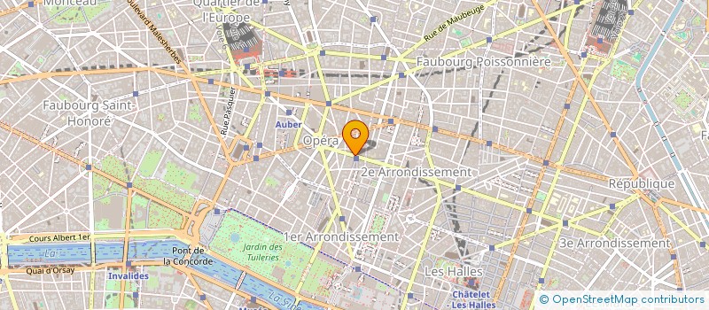 localisation de l'entreprise SOC MONTEZIN MODE EN GROS à PARIS