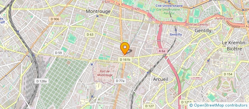 localisation de l'entreprise SOC MULTIGRAPHIC à MONTROUGE