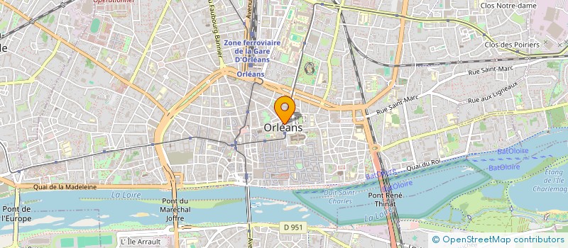 localisation de l'entreprise SOC MUNICIPALE DE GYMNASTIQUE  ORLEANS