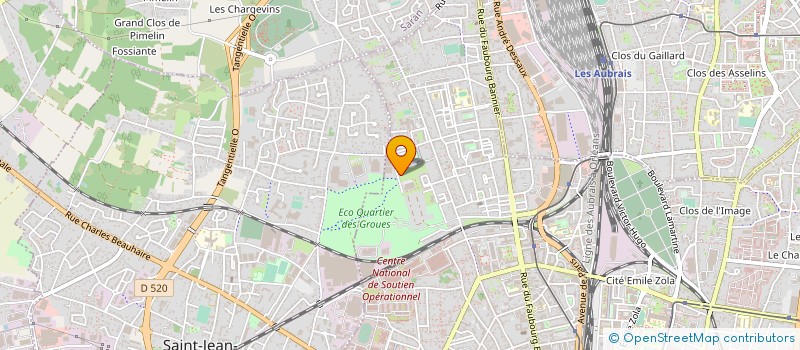 localisation de l'entreprise SOC MUNICIPALE ORLEANS GYMNASTIQUE à ORLEANS