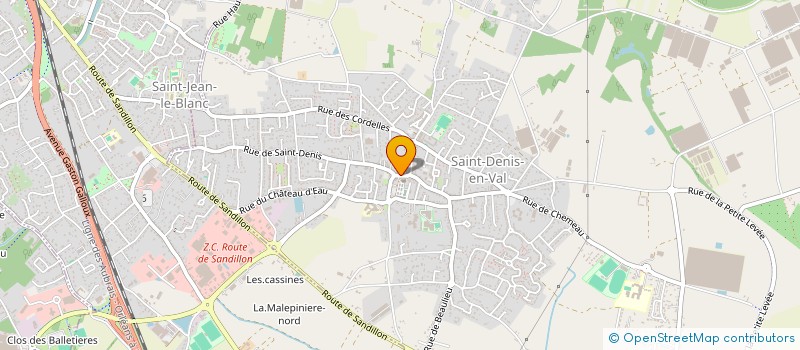 localisation de l'entreprise SOC MUSICALE à SAINT-DENIS-EN-VAL
