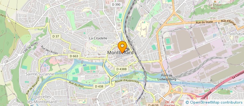 localisation de l'entreprise SOC MUTUAL AGENT COM PAYS DE MONTBELIARD à MONTBELIARD