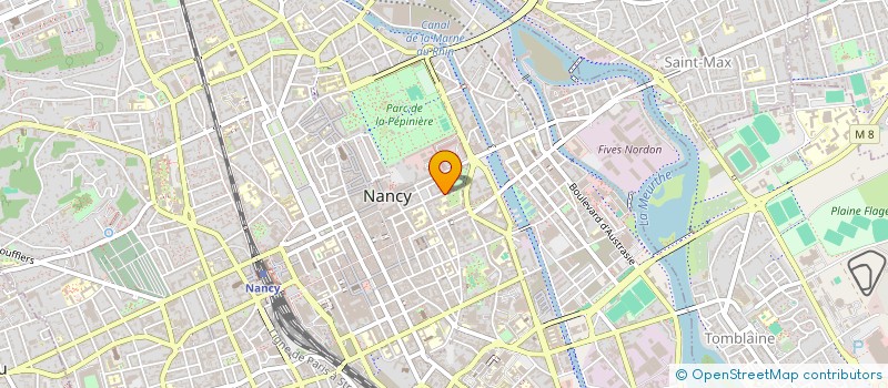 localisation de l'entreprise SOC MUTUAL PERSON FORETS MEURTHE MOSELLE  NANCY