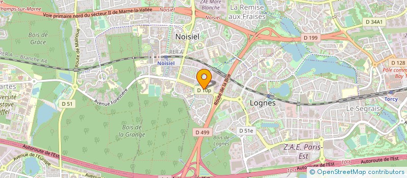 localisation de l'entreprise SOC MUTUALISTE CHIRURGIEN COMPLEMENT BDF à NOISIEL