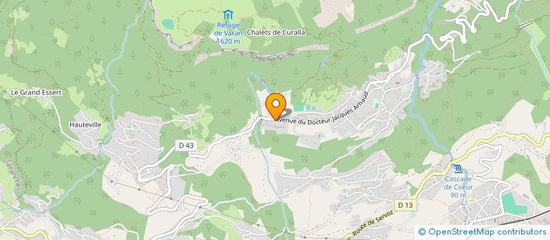 localisation de l'entreprise SOC MUTUALISTE DU MONT BLANC à PASSY