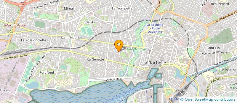 localisation de l'entreprise SOC MUTUALISTE DU PERSONNEL CPAM 17 à LA ROCHELLE