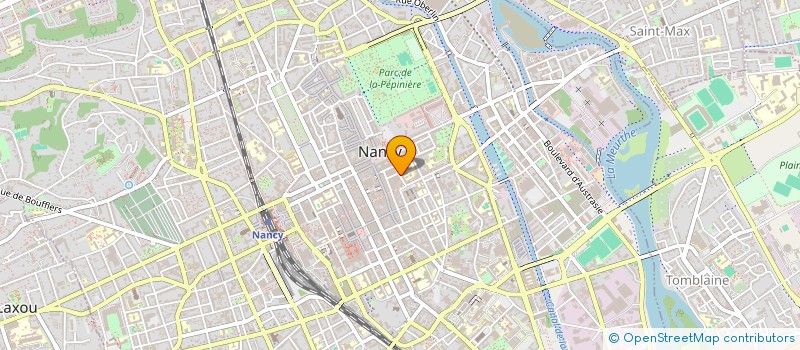 localisation de l'entreprise SOC MUTUALISTE DU PERSONNEL DES COMMUNES  NANCY