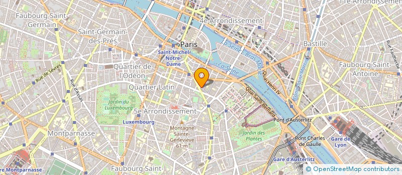 localisation de l'entreprise SOC MUTUALISTE PROFES APPAREIL DE FRANCE à PARIS